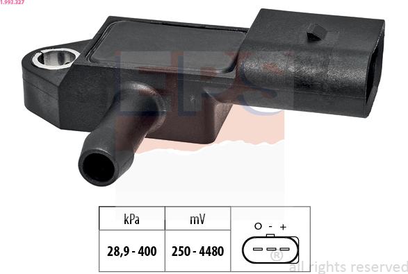 EPS 1.993.327 - Gaisa spiediena devējs, Augstuma regulēšana autodraugiem.lv