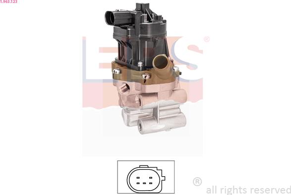 EPS 1.963.123 - Izpl. gāzu recirkulācijas vārsts autodraugiem.lv