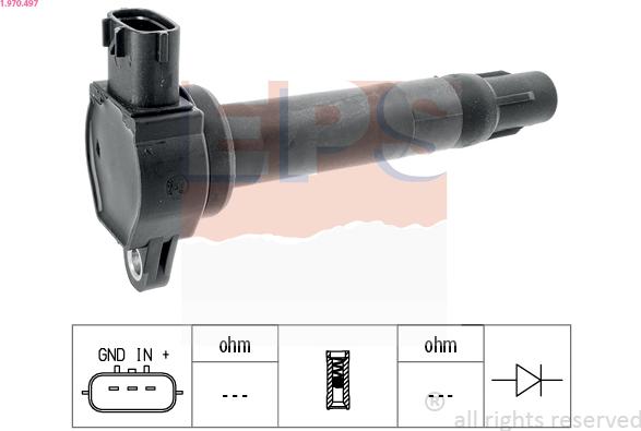 EPS 1.970.497 - Aizdedzes spole autodraugiem.lv