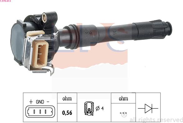 EPS 1.970.413 - Aizdedzes spole autodraugiem.lv