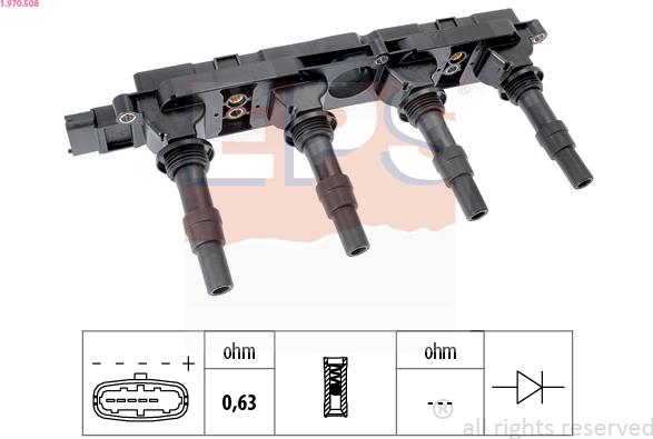 EPS 1.970.508 - Aizdedzes spole autodraugiem.lv