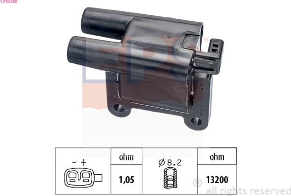 EPS 1.970.580 - Aizdedzes spole autodraugiem.lv