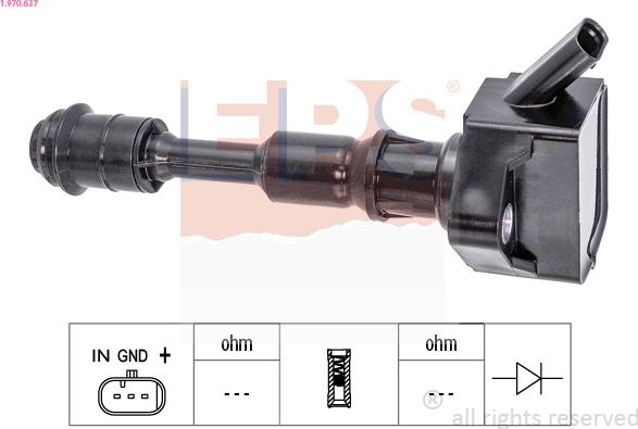 EPS 1.970.637 - Aizdedzes spole autodraugiem.lv