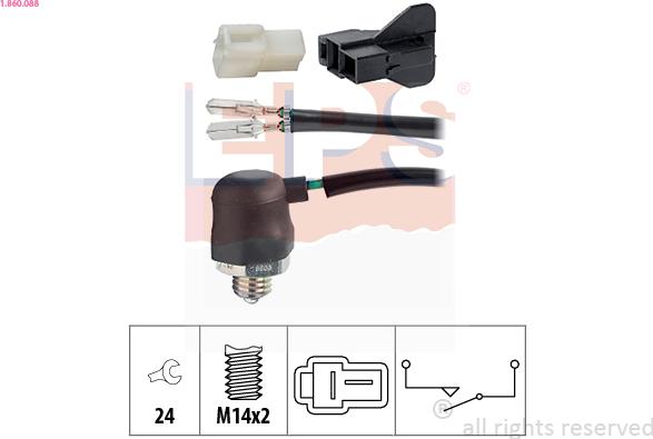EPS 1.860.088 - Slēdzis, Atpakaļgaitas signāla lukturis autodraugiem.lv