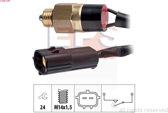 EPS 1.860.346 - Slēdzis, Atpakaļgaitas signāla lukturis autodraugiem.lv