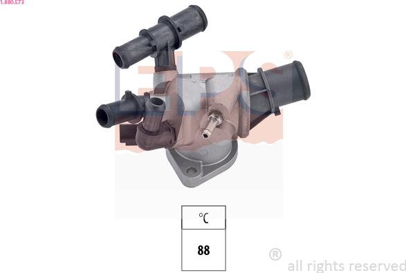 EPS 1.880.573 - Termostats, Dzesēšanas šķidrums autodraugiem.lv