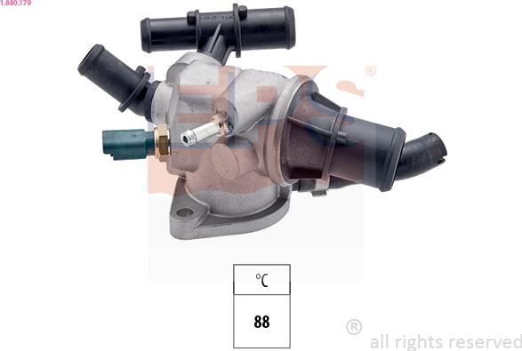 EPS 1.880.179 - Termostats, Dzesēšanas šķidrums autodraugiem.lv