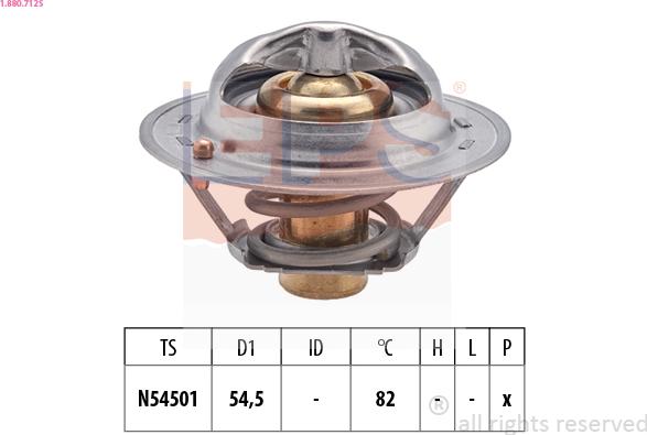 EPS 1.880.712S - Termostats, Dzesēšanas šķidrums autodraugiem.lv