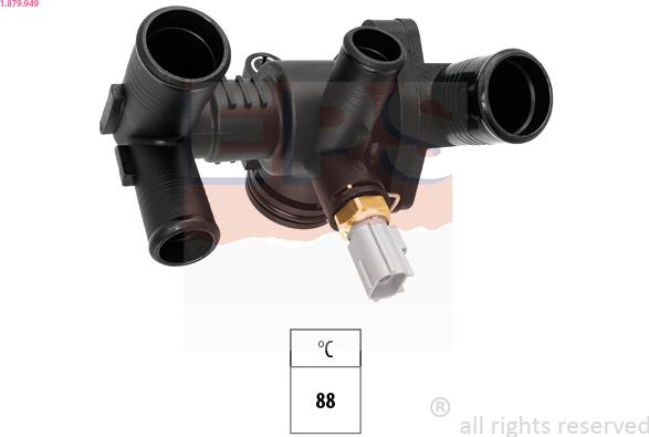 EPS 1.879.949 - Termostats, Dzesēšanas šķidrums autodraugiem.lv