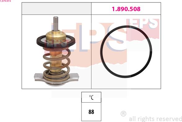 EPS 1.879.974 - Termostats, Dzesēšanas šķidrums autodraugiem.lv