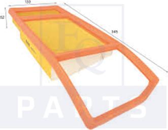 Equal Quality FA3048 - Gaisa filtrs autodraugiem.lv