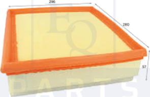 Equal Quality FA3221 - Gaisa filtrs autodraugiem.lv