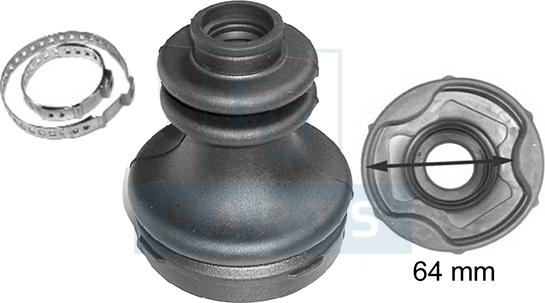 Equal Quality GOM410566 - Putekļusargs, Piedziņas vārpsta autodraugiem.lv