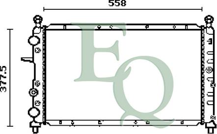 Equal Quality RM0001 - Radiators, Motora dzesēšanas sistēma autodraugiem.lv