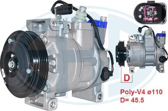 ERA 670131 - Kompresors, Gaisa kond. sistēma autodraugiem.lv