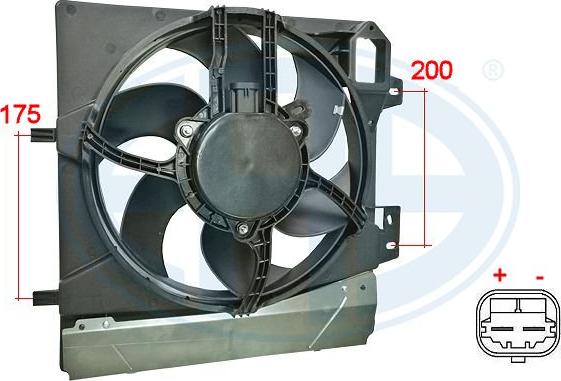 ERA 352057 - Ventilators, Motora dzesēšanas sistēma autodraugiem.lv