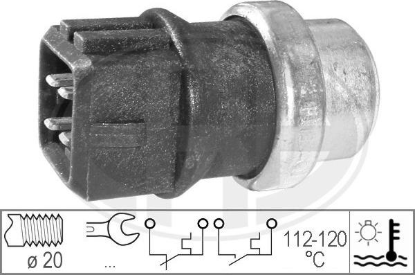 ERA 330164 - Termoslēdzis, Radiatora ventilators autodraugiem.lv