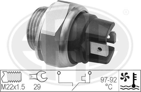 ERA 330269 - Termoslēdzis, Radiatora ventilators autodraugiem.lv