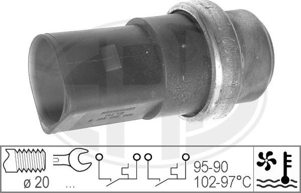 ERA 330231 - Termoslēdzis, Radiatora ventilators autodraugiem.lv