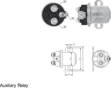 ERA ZM6408 - Ievilcējrelejs, Starteris autodraugiem.lv