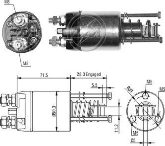 ERA ZM6651 - Ievilcējrelejs, Starteris autodraugiem.lv