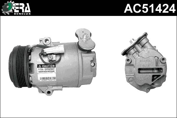 ERA Benelux AC51424 - Kompresors, Gaisa kond. sistēma autodraugiem.lv