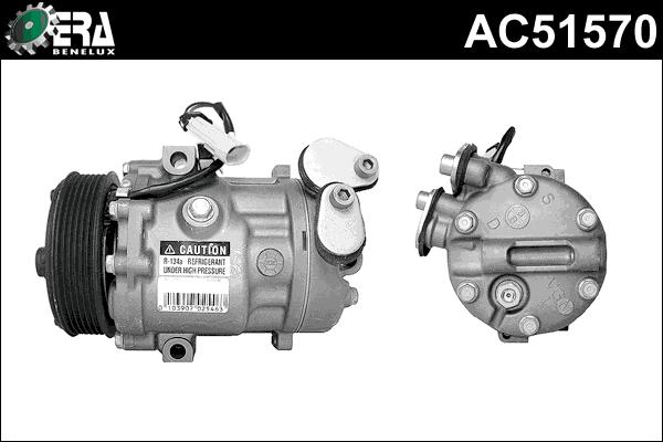 ERA Benelux AC51570 - Kompresors, Gaisa kond. sistēma autodraugiem.lv