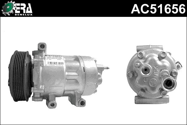 ERA Benelux AC51656 - Kompresors, Gaisa kond. sistēma autodraugiem.lv