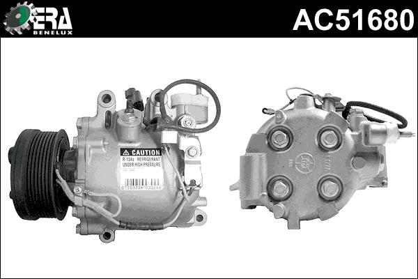 ERA Benelux AC51680 - Kompresors, Gaisa kond. sistēma autodraugiem.lv