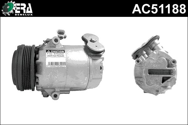 ERA Benelux AC51188 - Kompresors, Gaisa kond. sistēma autodraugiem.lv