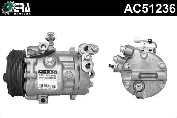 ERA Benelux AC51236 - Kompresors, Gaisa kond. sistēma autodraugiem.lv