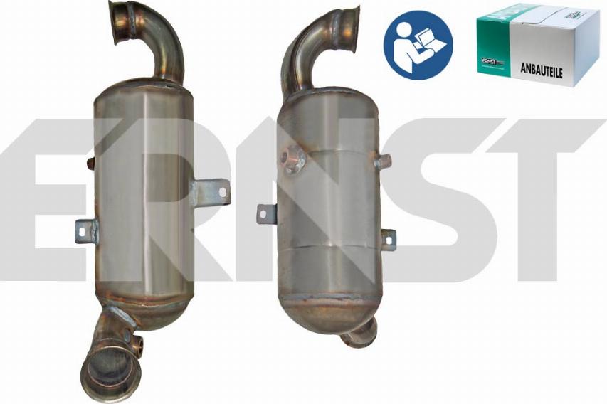 ERNST 920636 - Nosēdumu / Daļiņu filtrs, Izplūdes gāzu sistēma autodraugiem.lv
