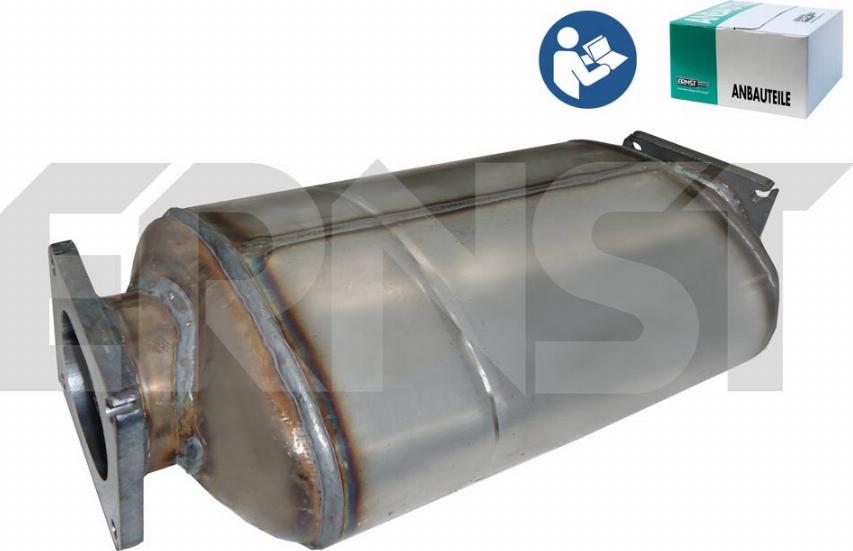ERNST 910217 - Nosēdumu / Daļiņu filtrs, Izplūdes gāzu sistēma autodraugiem.lv