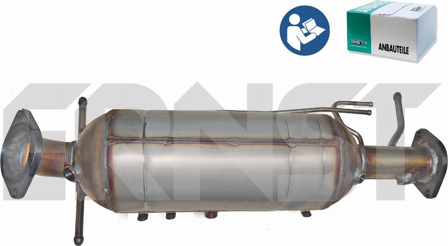 ERNST 910729 - Nosēdumu / Daļiņu filtrs, Izplūdes gāzu sistēma autodraugiem.lv