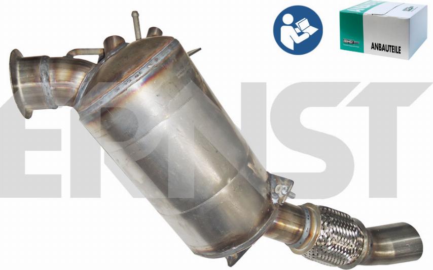 ERNST 911054 - Nosēdumu / Daļiņu filtrs, Izplūdes gāzu sistēma autodraugiem.lv
