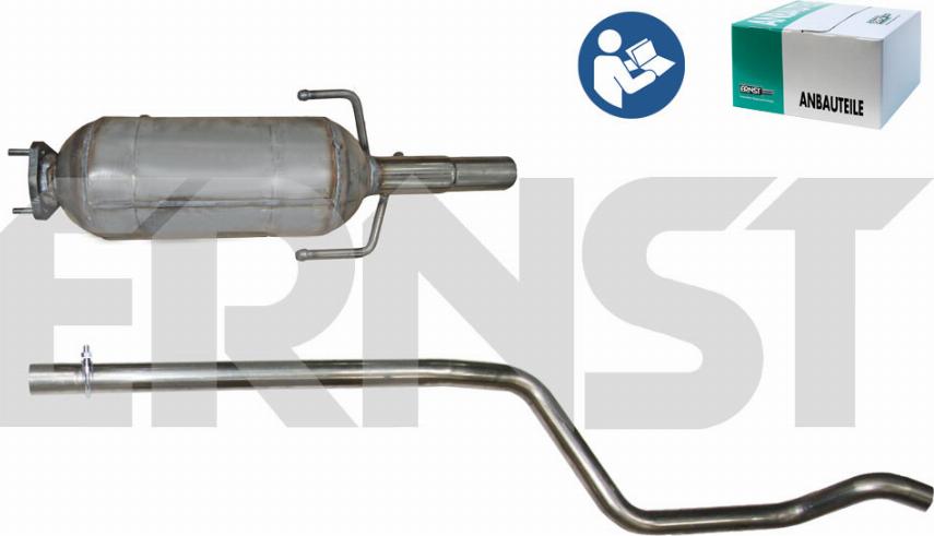 ERNST 920193 - Nosēdumu / Daļiņu filtrs, Izplūdes gāzu sistēma autodraugiem.lv