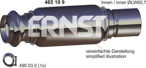 ERNST 465199 - Remontcaurule, Katalizators autodraugiem.lv