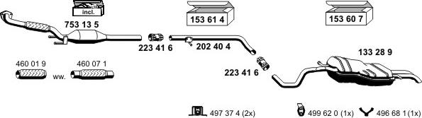 ERNST 071049 - Izplūdes gāzu sistēma autodraugiem.lv