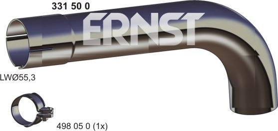 ERNST 331500 - Izplūdes caurule autodraugiem.lv