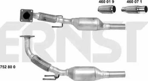 ERNST 752800 - Katalizators autodraugiem.lv