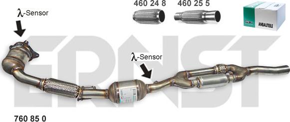 ERNST 760850 - Katalizators autodraugiem.lv