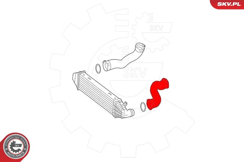 Esen SKV 43SKV420 - Pūtes sistēmas gaisa caurule autodraugiem.lv