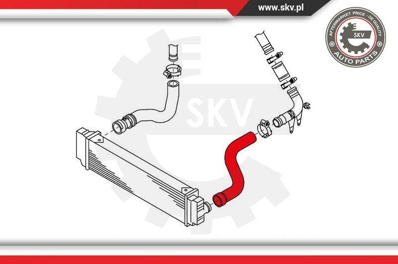 Esen SKV 43SKV005 - Pūtes sistēmas gaisa caurule autodraugiem.lv