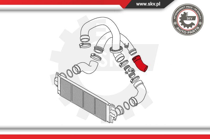 Esen SKV 43SKV108 - Pūtes sistēmas gaisa caurule autodraugiem.lv
