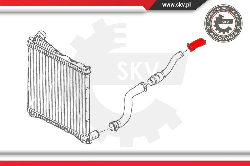 Esen SKV 43SKV292 - Pūtes sistēmas gaisa caurule autodraugiem.lv