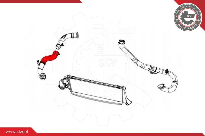 Esen SKV 43SKV204 - Pūtes sistēmas gaisa caurule autodraugiem.lv