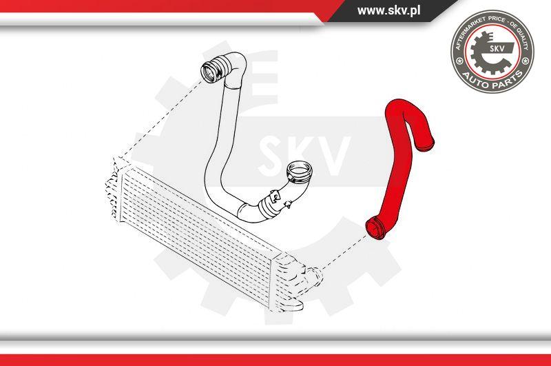 Esen SKV 24SKV987 - Pūtes sistēmas gaisa caurule autodraugiem.lv
