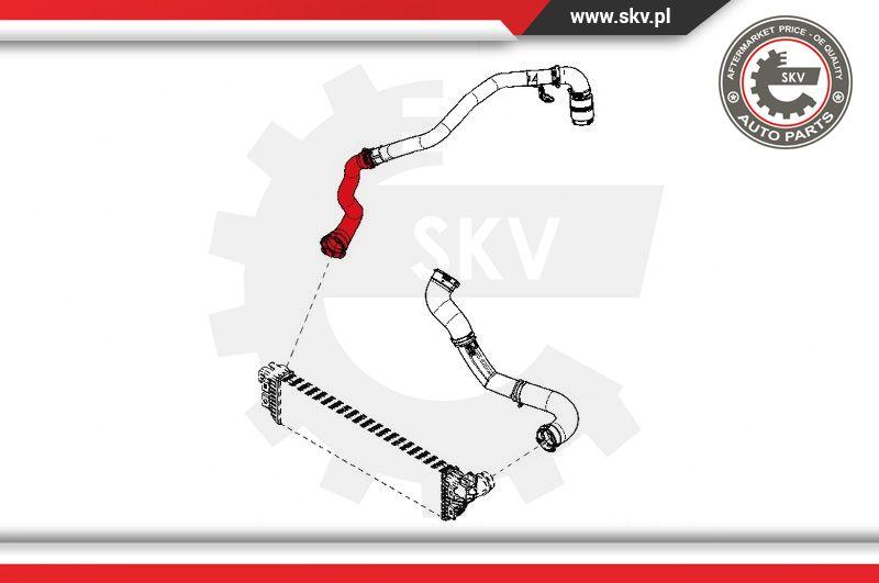Esen SKV 24SKV920 - Pūtes sistēmas gaisa caurule autodraugiem.lv