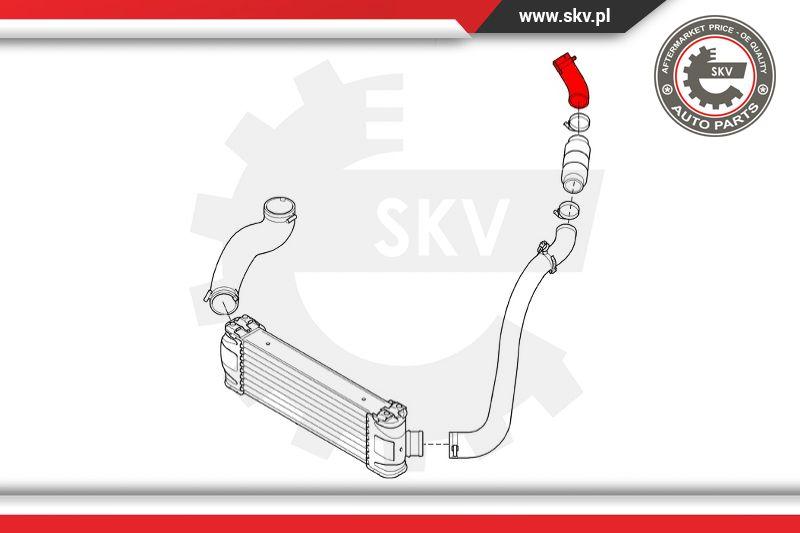 Esen SKV 24SKV592 - Pūtes sistēmas gaisa caurule autodraugiem.lv
