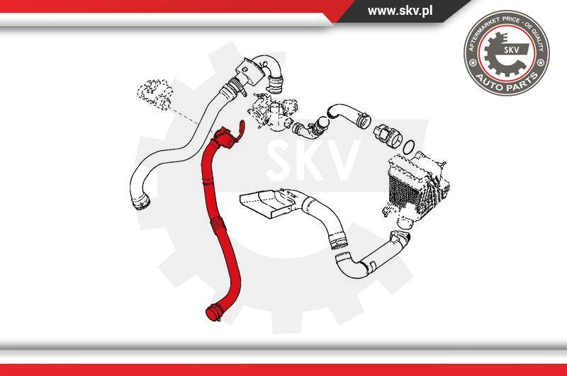 Esen SKV 24SKV662 - Pūtes sistēmas gaisa caurule autodraugiem.lv